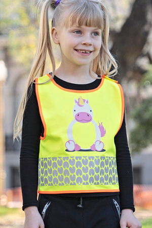 Children's Safety Vest Funtastic Wildlife CO² Neutral