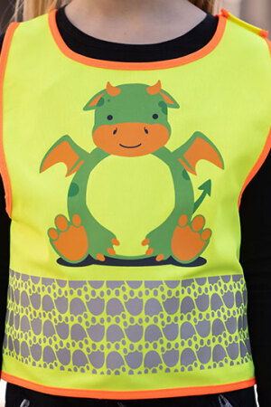 Children's Safety Vest Funtastic Wildlife CO² Neutral