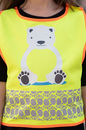 Children's Safety Vest Funtastic Wildlife CO² Neutral