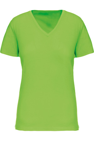 Damen-T-Shirt BIO150IC mit V-Ausschnitt