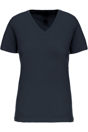 Damen-T-Shirt BIO150IC mit V-Ausschnitt