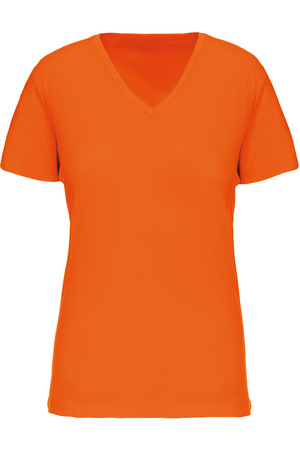 Damen-T-Shirt BIO150IC mit V-Ausschnitt