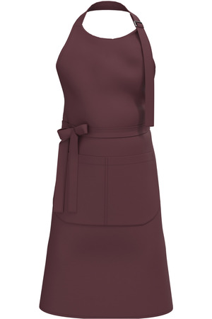 Schürze mit Tasche aus Bio-Baumwolle