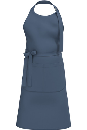 Schürze mit Tasche aus Bio-Baumwolle