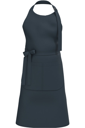 Schürze mit Tasche aus Bio-Baumwolle