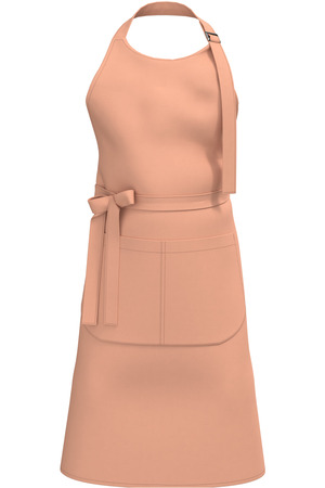 Schürze mit Tasche aus Bio-Baumwolle