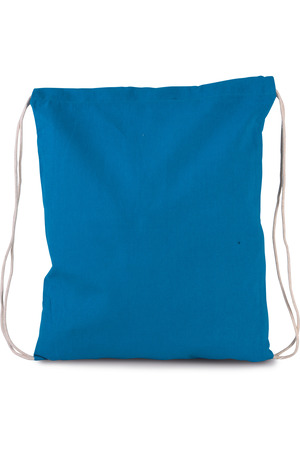 Kleiner Rucksack aus Bio-Baumwolle mit Kordeln