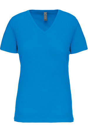 Damen-T-Shirt BIO150IC mit V-Ausschnitt