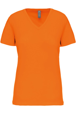 Damen-T-Shirt BIO150IC mit V-Ausschnitt